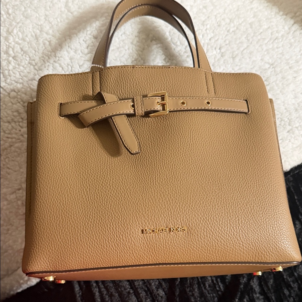 Michael Kors Brown Leather Satchel